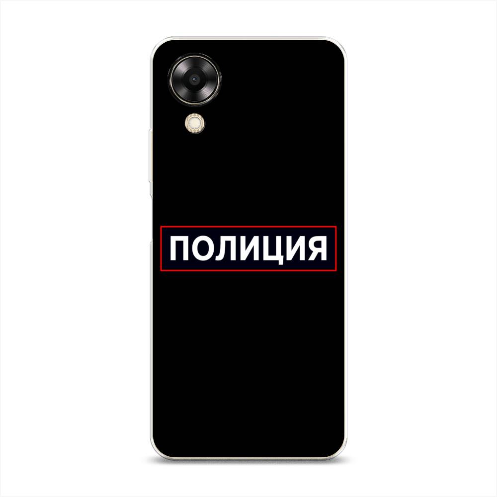 

Чехол Awog на Oppo A17K "Police logo", Черный;белый;красный, 2512850-5