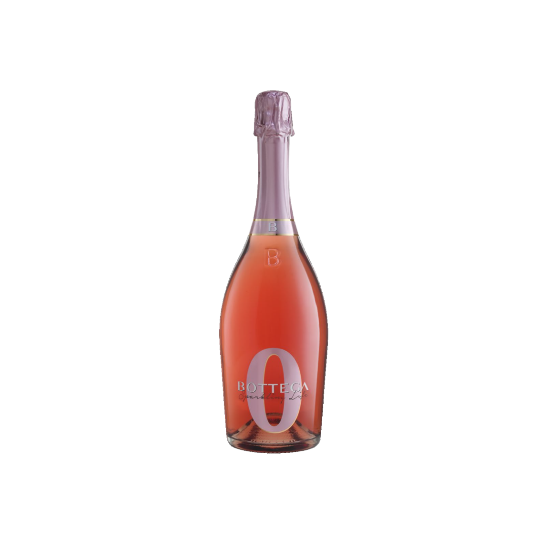 Напиток Bottega Zero Rose Sparkling Life газированный, безалкогольный, 750 мл