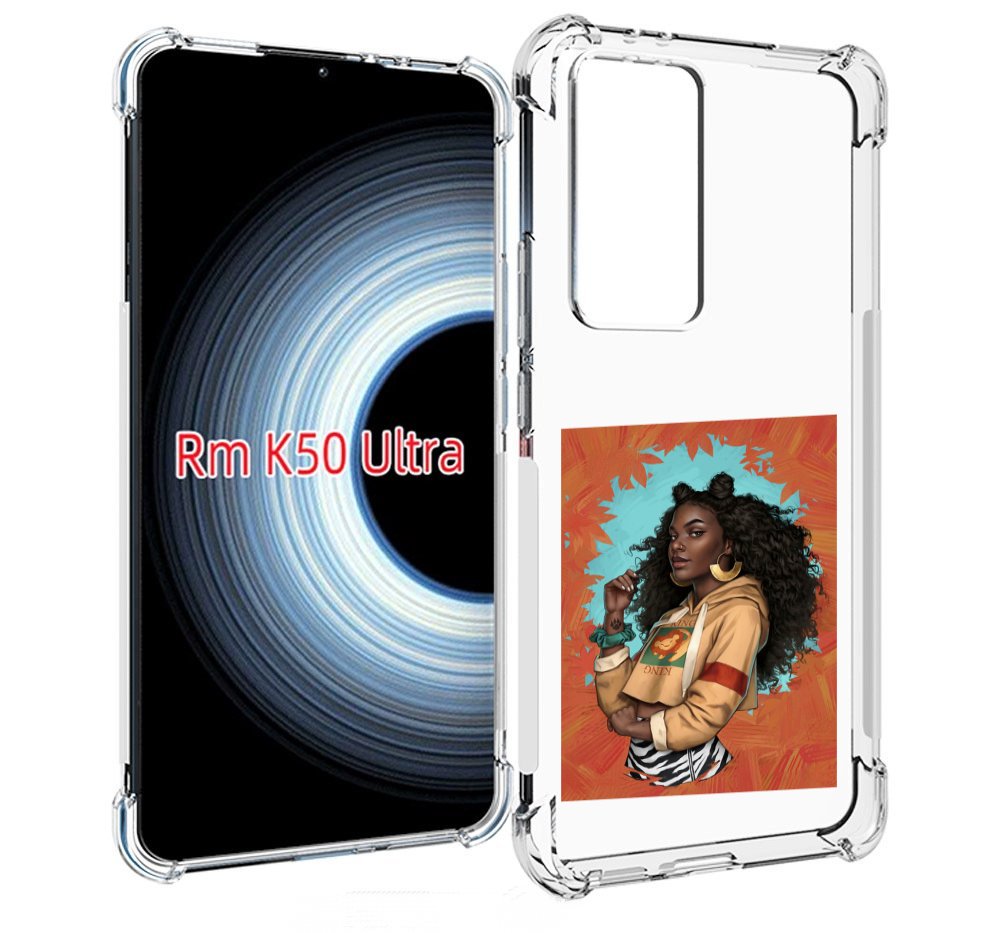 

Чехол MyPads темная-девушка женский для Xiaomi 12T / Redmi K50 Ultra, Прозрачный, Tocco