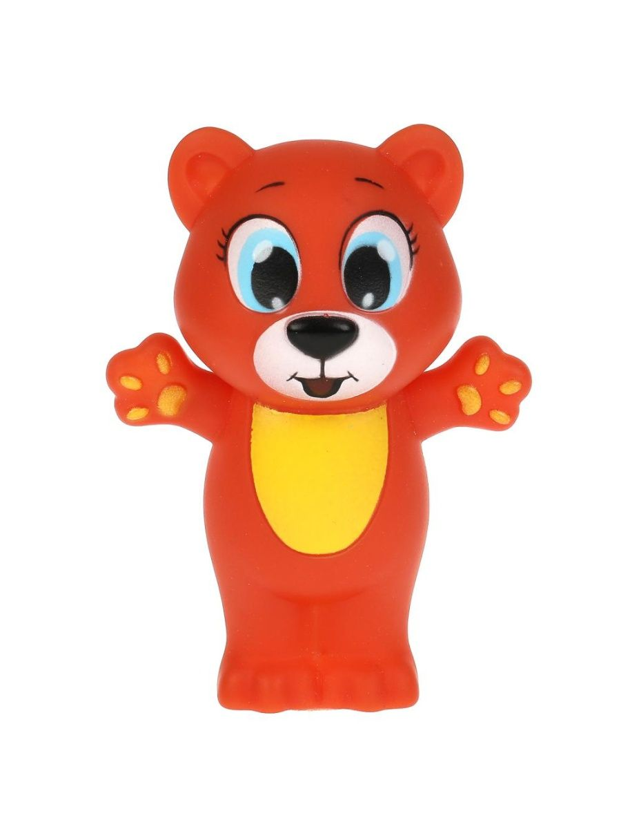 

Игрушка для ванной Капитошка Мишка 9 см, Коричневый