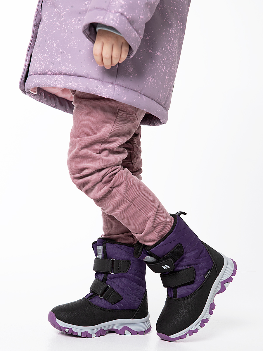Ботинки детские NIKASTYLE 16з12524 сирень 29 5250₽