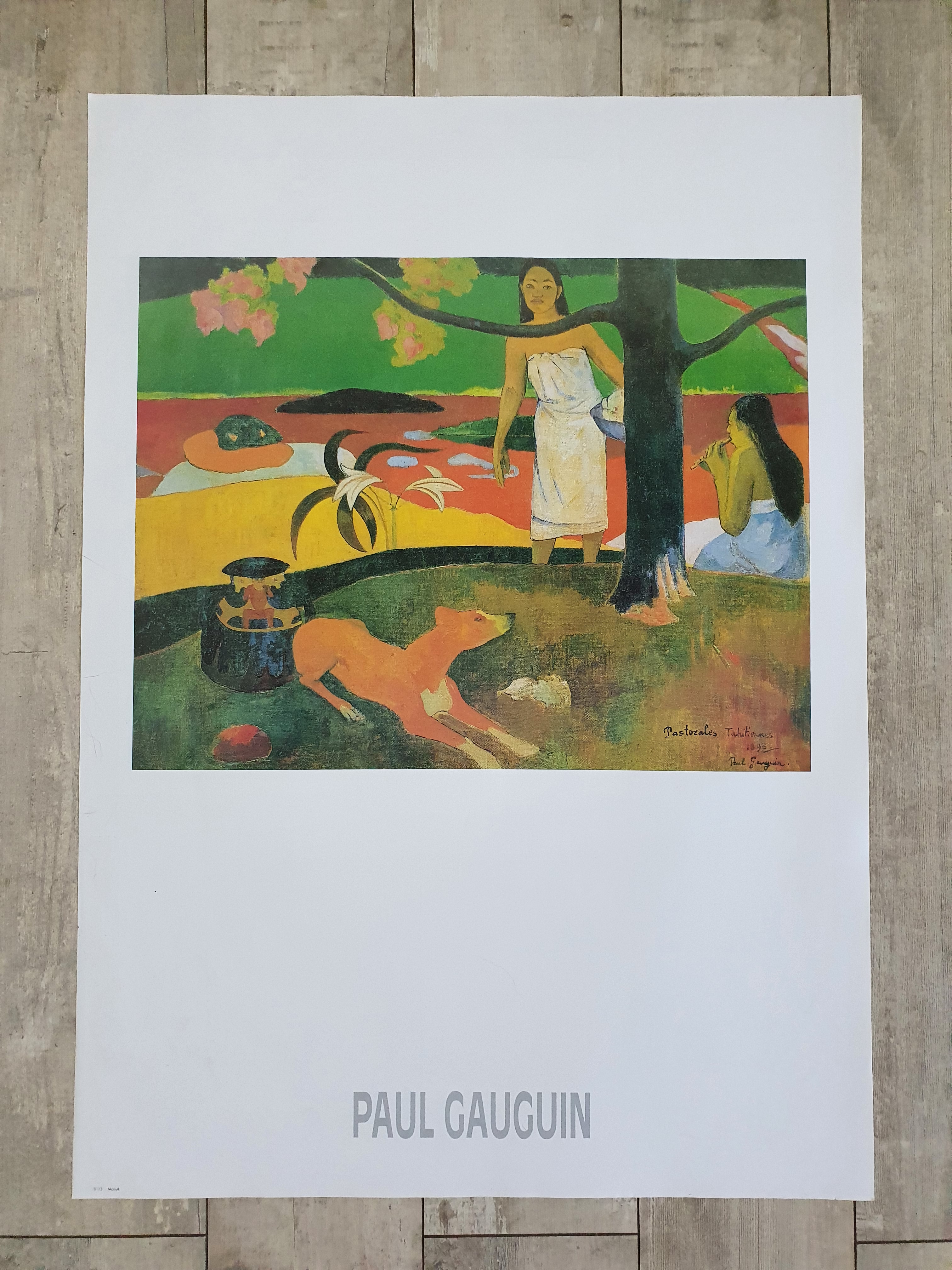 Постер ТД Коллекция 50х70 в тубусе PAUL GAUGUIN Таитянские пасторали 1892г 113