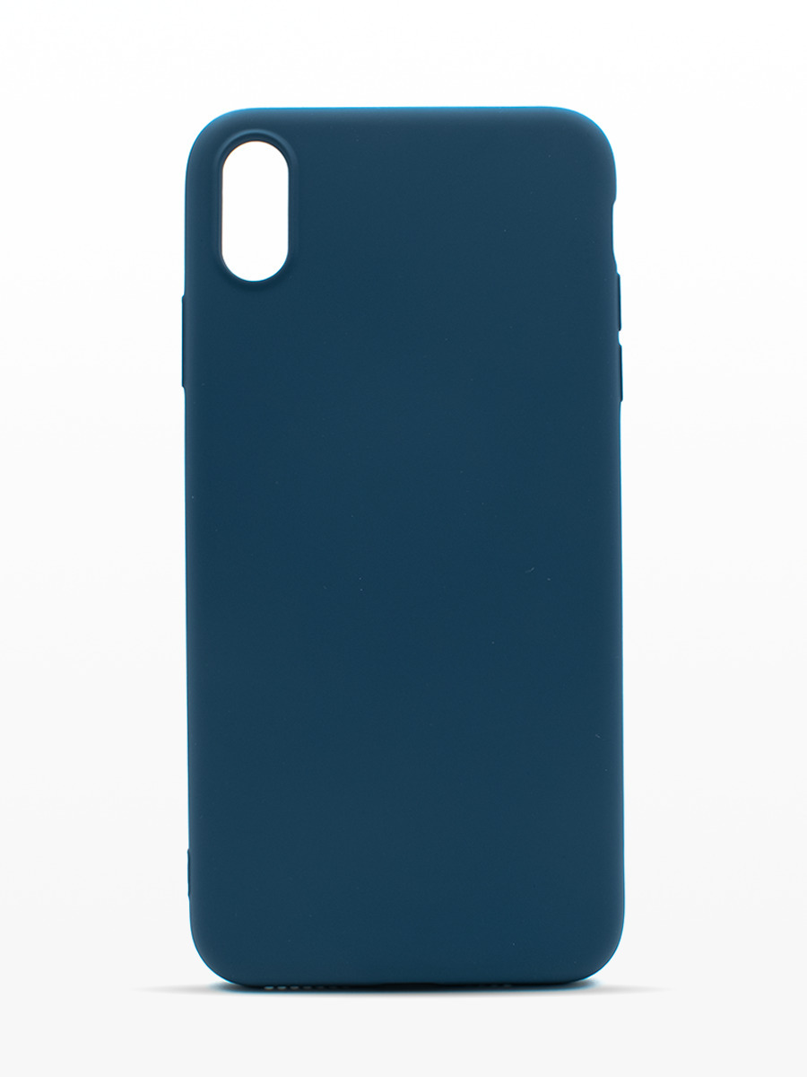 

Чехол-накладка More choice Silicone Matte для iPhone XR Sea Wave, Голубой, MAIPXR