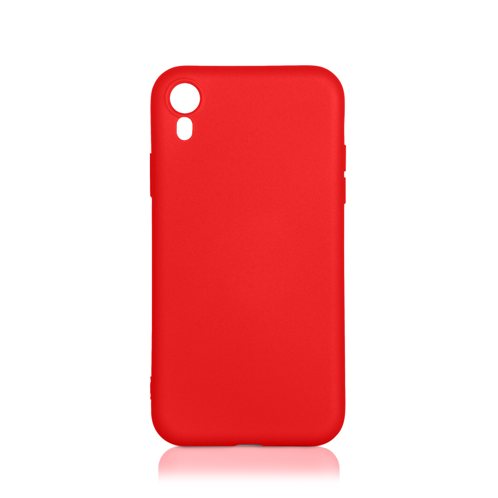 

Чехол-накладка More choice Silicone Matte для iPhone XR Red, Красный, MAIPXR