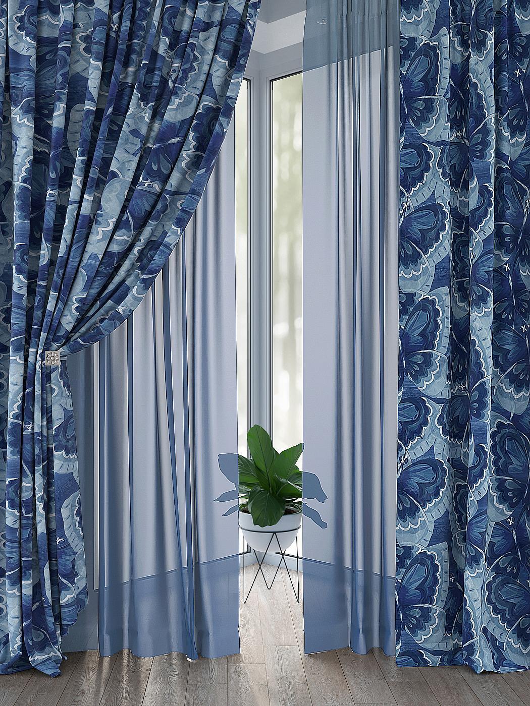 

Комплекты штор AT HOME Форенкиар высота 250 см, ширина 150 см, Белый, 554030