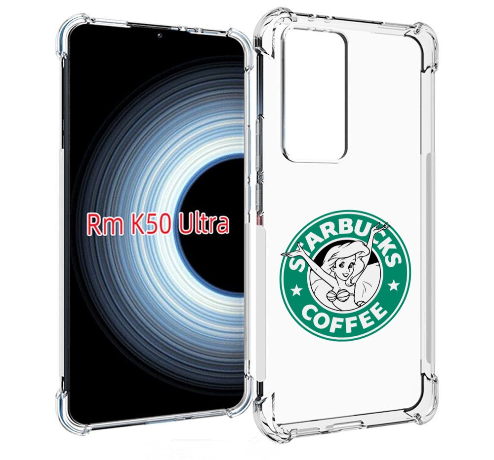 

Чехол MyPads старбакс-кофее для Xiaomi 12T / Redmi K50 Ultra, Прозрачный, Tocco