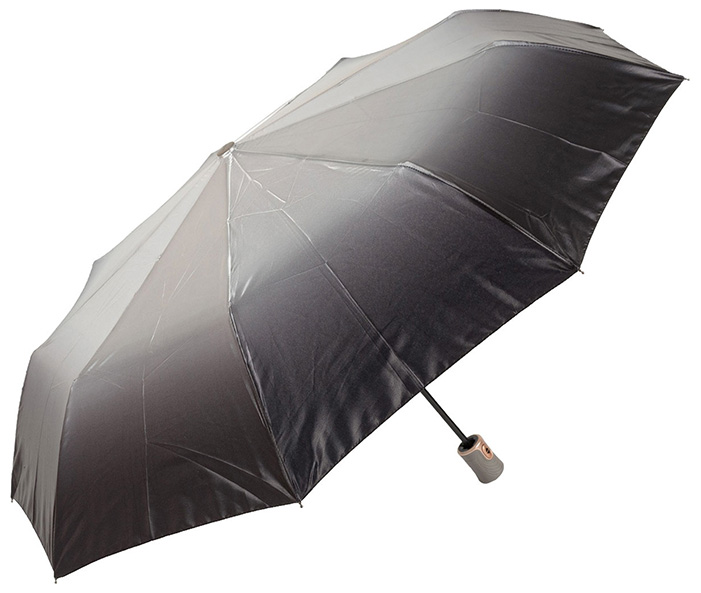 

Зонт женский Rain Lucky 717-LCP серый, 717-LCP