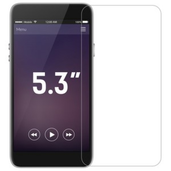 

Защитное стекло универсальное 5,3" 0.26мм Krutoff Group Transparent