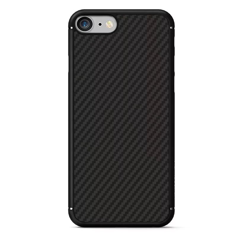 

Накладка iPhone 6/6s 4.7” Platinum Карбон 3D, пластик Black, Черный