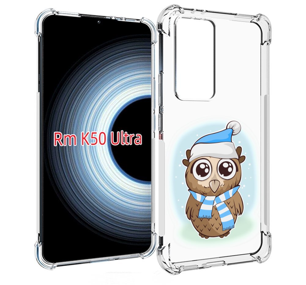 

Чехол MyPads сова-в-шарфике-и-шапке для Xiaomi 12T / Redmi K50 Ultra, Прозрачный, Tocco