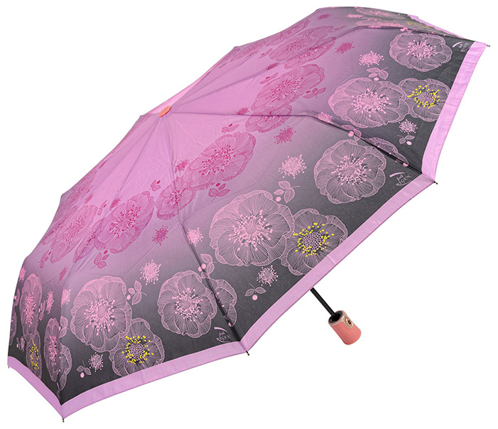 фото Зонт женский rain lucky 711-lcp розовый