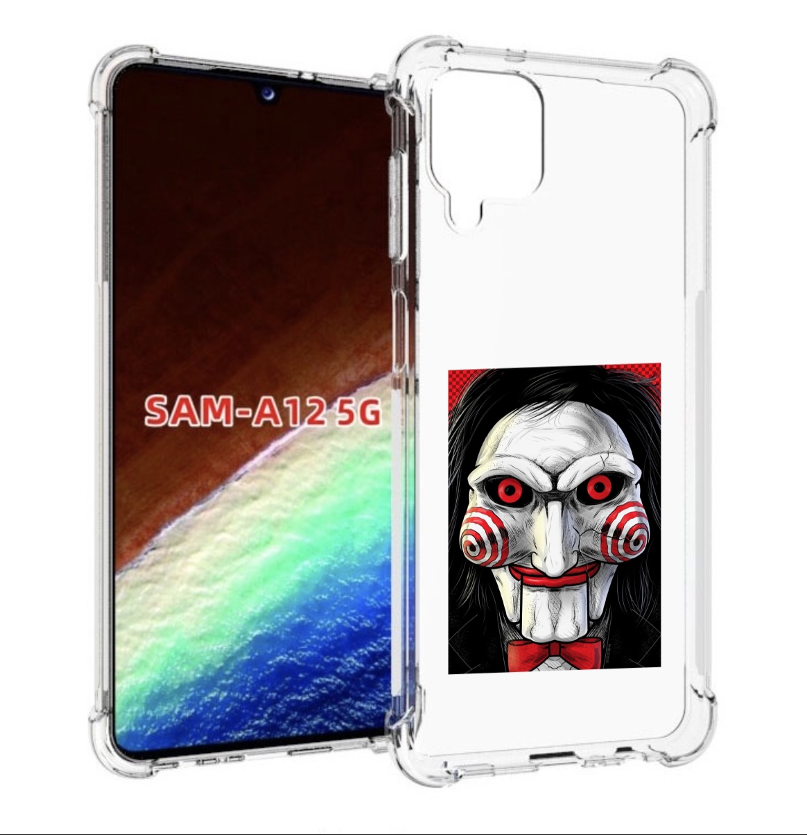 фото Чехол mypads кукла из пилы для samsung galaxy a12 (sm-a125f) 2020/21/a12 nacho sm-a127f