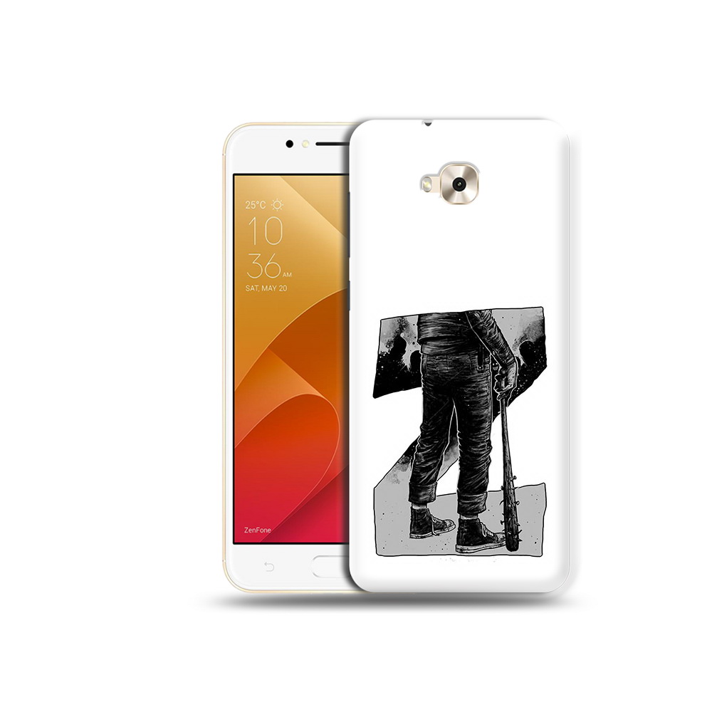 

Чехол MyPads Tocco для Asus ZenFone Live (ZB501KL) воин черно белый (PT109094.653.265), Tocco