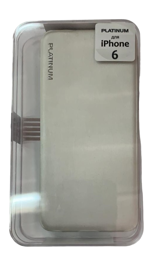 

Флип-кейс iPhone 6/6S Ultraslim Platinum кожа Silver, Серебристый