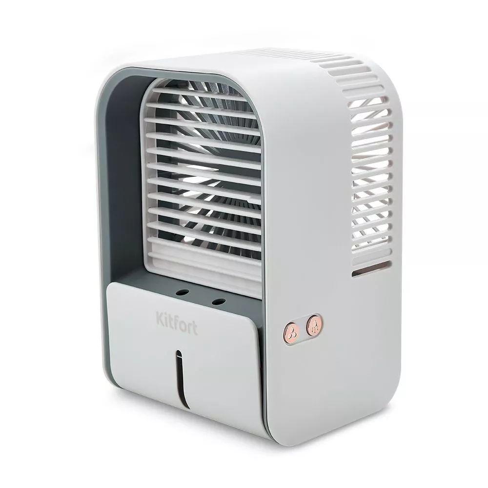 Вентилятор настольный Kitfort КТ-422 белый вентилятор настольный kitfort кт 406 3 белый оранжевый