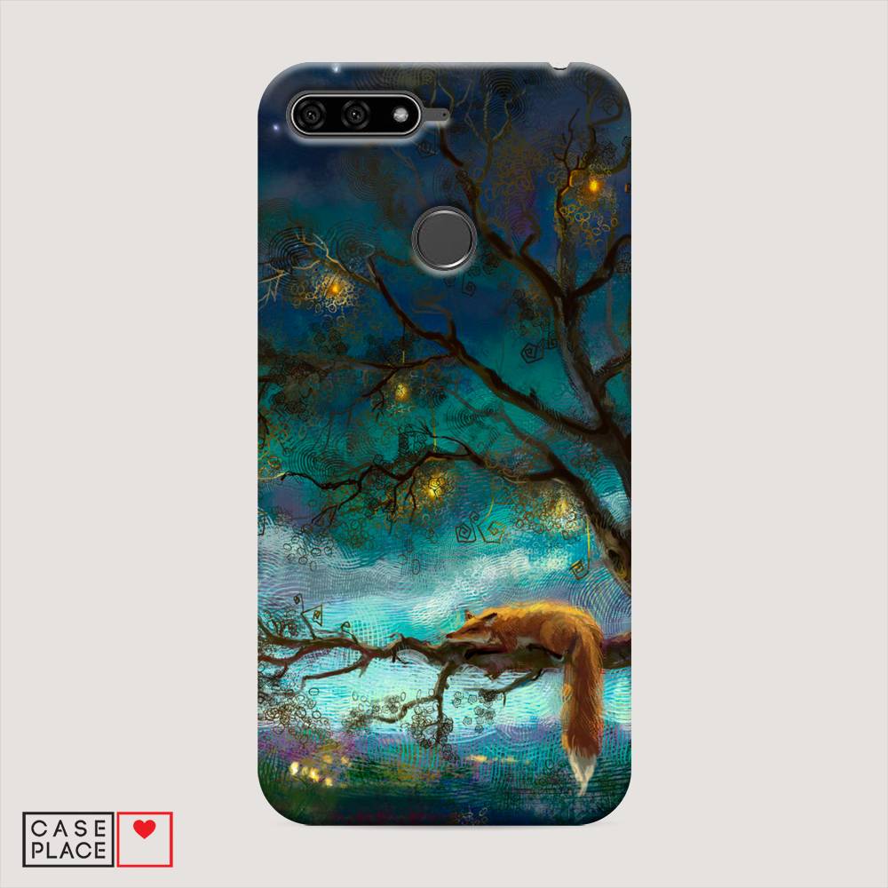 

Чехол Awog "Лиса устала" для Honor 7A Pro, 65420-1