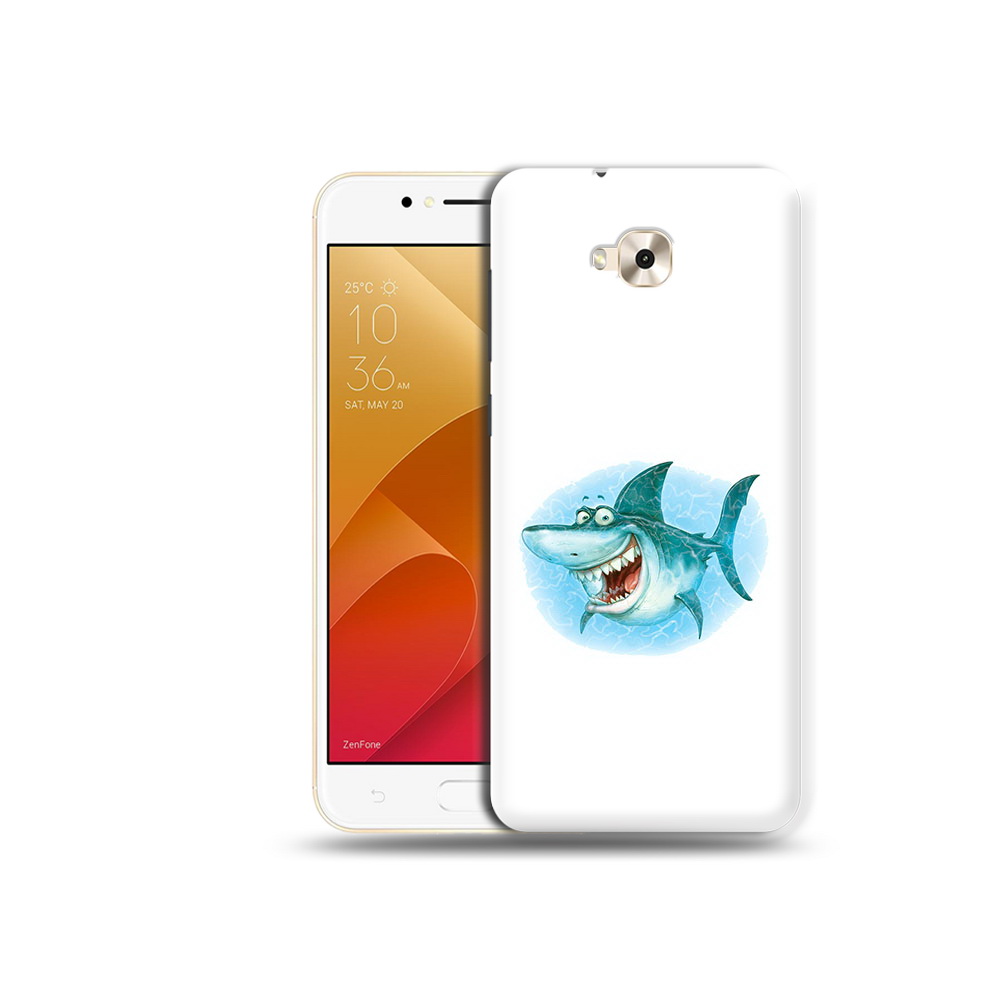 

Чехол MyPads Tocco для Asus ZenFone Live (ZB501KL) веселая акула (PT109094.653.261), Tocco