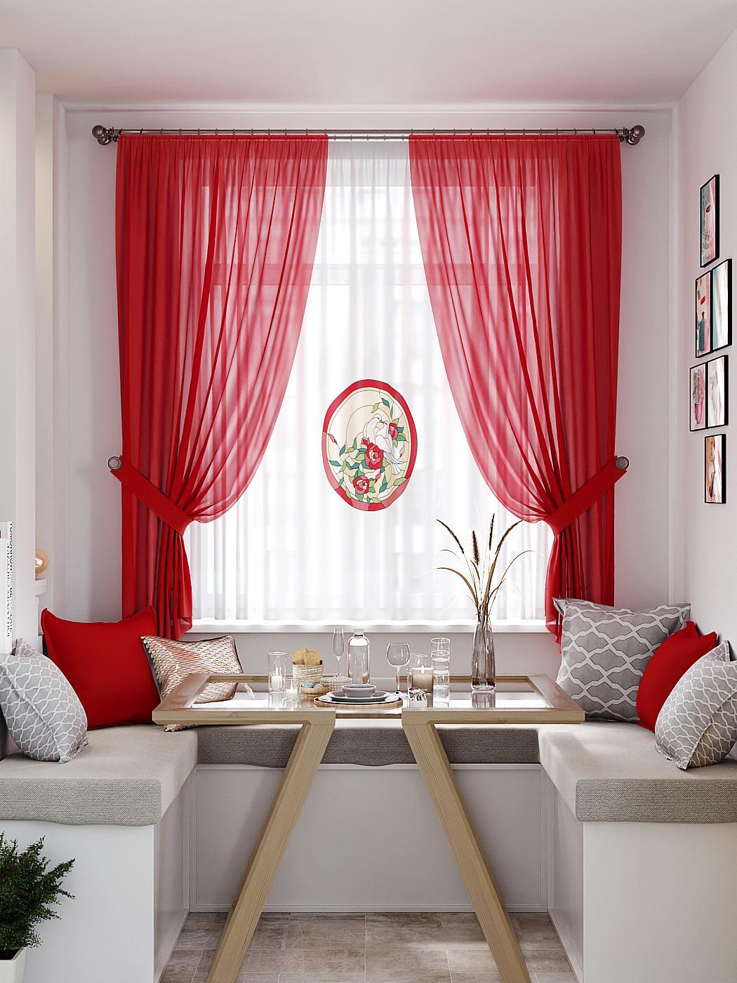 

Комплекты штор AT HOME Ригменрис высота 180 см, ширина 145 см, Белый, 550324