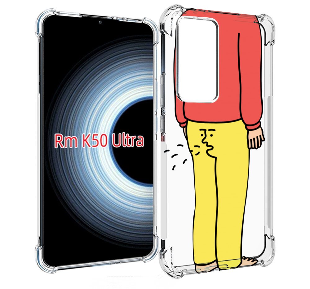

Чехол MyPads смешной-мужчина для Xiaomi 12T / Redmi K50 Ultra, Прозрачный, Tocco
