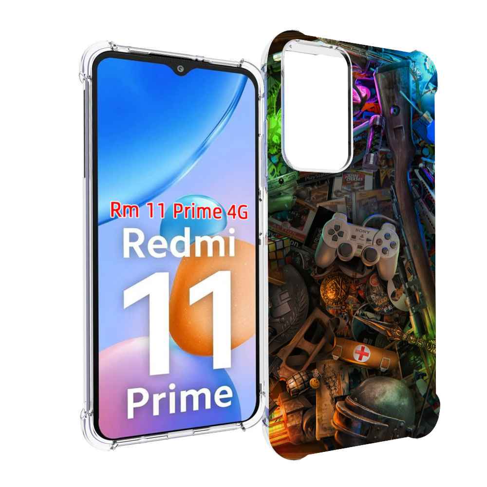 

Чехол MyPads JlaMBcPa6eM для Xiaomi Redmi 11 Prime 4G, Прозрачный, Tocco
