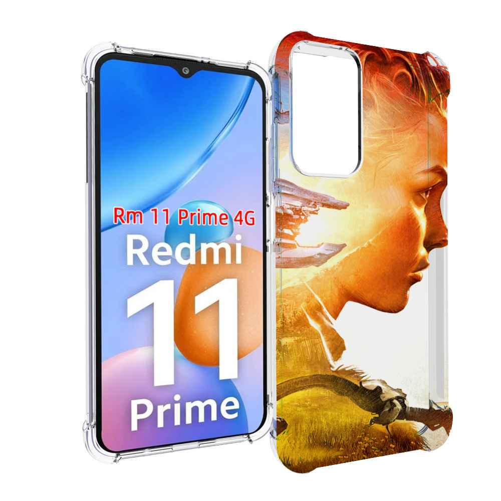 

Чехол MyPads Horizon Zero Dawn art для Xiaomi Redmi 11 Prime 4G, Прозрачный, Tocco