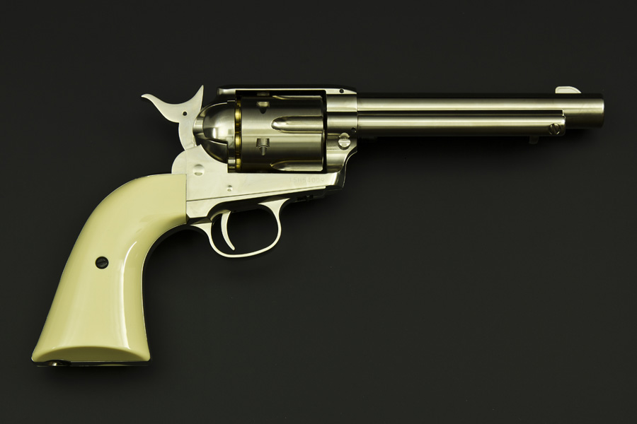 фото Револьвер wingun colt peacemaker silver version co2 (cp137s) win gun