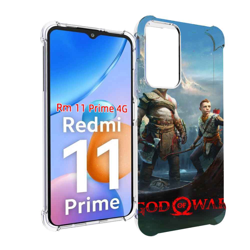 

Чехол MyPads God Of War Кратос Атрей для Xiaomi Redmi 11 Prime 4G, Прозрачный, Tocco