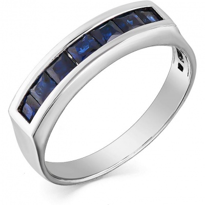 

Кольцо из белого золота с 7 сапфирами р. 18,5 Master Brilliant 1-107-496-02, 1-107-496-02