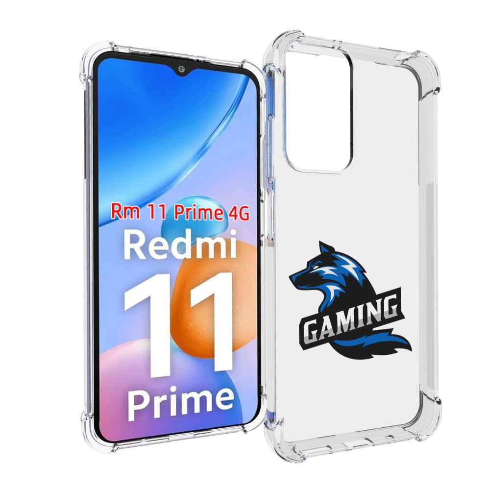 

Чехол MyPads Gaming мужской для Xiaomi Redmi 11 Prime 4G, Прозрачный, Tocco