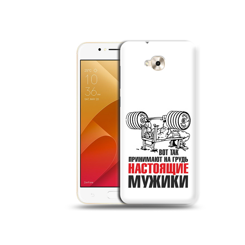 

Чехол MyPads Tocco для Asus ZenFone Live (ZB501KL) бодибилдинг для мужиков, Tocco
