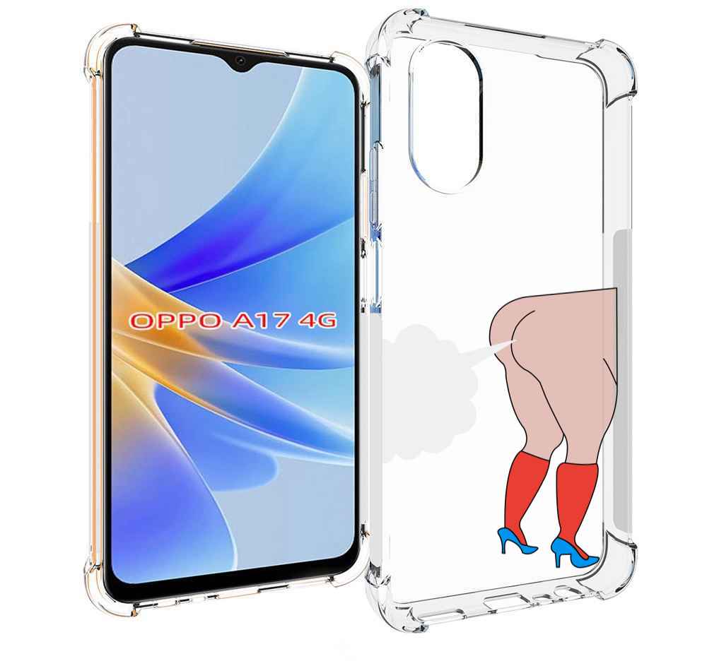 

Чехол MyPads смешная-ситуация детский для OPPO A17, Прозрачный, Tocco