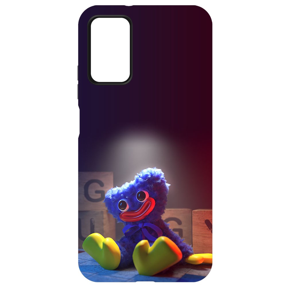 

Чехол-накладка Софт Хаги Ваги игрушка для Xiaomi Redmi 9T, Черный