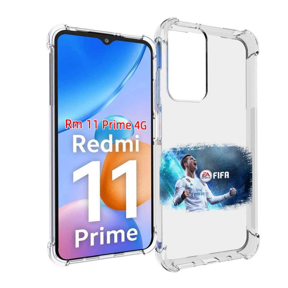 

Чехол MyPads FiFA логотип для Xiaomi Redmi 11 Prime 4G, Прозрачный, Tocco