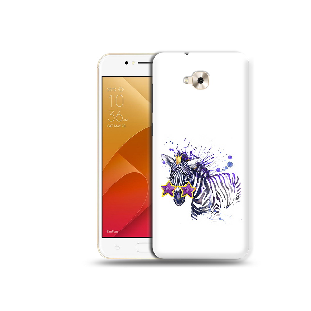 

Чехол MyPads Tocco для Asus ZenFone Live (ZB501KL) акварельная зебра (PT109094.653.215), Tocco