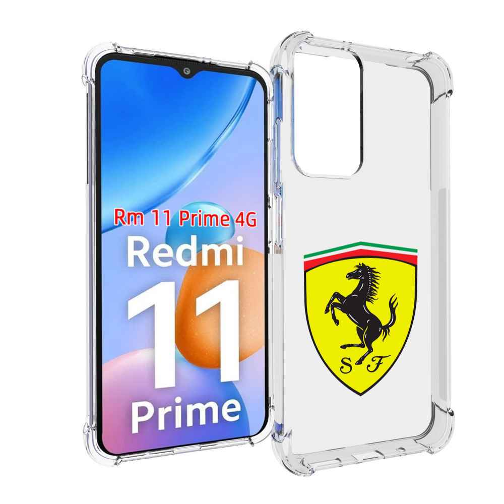 

Чехол MyPads Ferrari-3 мужской для Xiaomi Redmi 11 Prime 4G, Прозрачный, Tocco