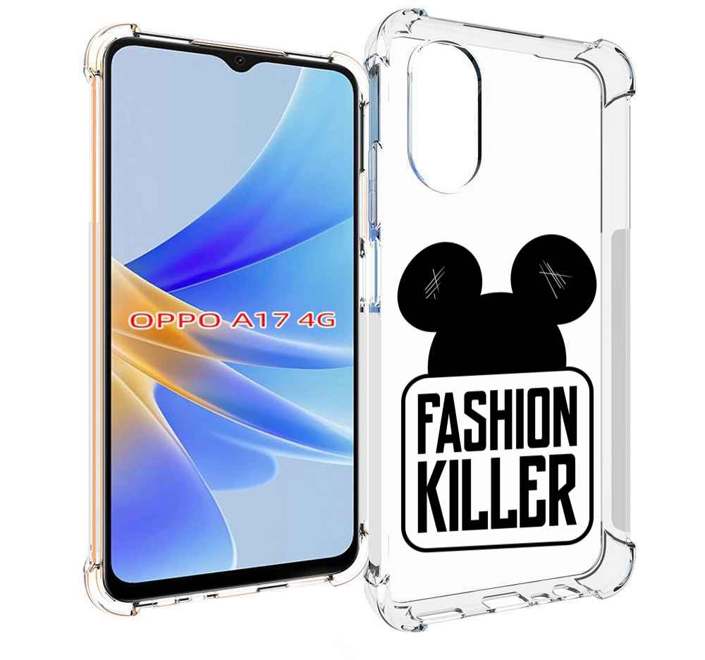 

Чехол MyPads силуэт-микки-мауса для OPPO A17, Прозрачный, Tocco