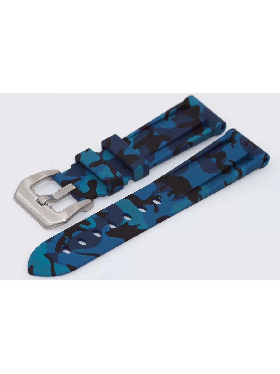 

Ремешок из двух частей мужской Watch Band Strap05 синий/камуфляж, strap05