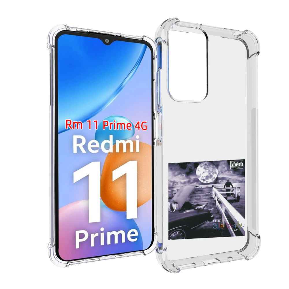 

Чехол MyPads Eminem THE SLIM SHADY LP для Xiaomi Redmi 11 Prime 4G, Прозрачный, Tocco