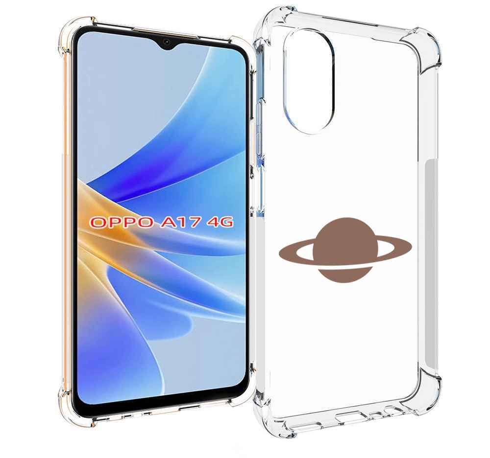 

Чехол MyPads сатурн для OPPO A17, Прозрачный, Tocco