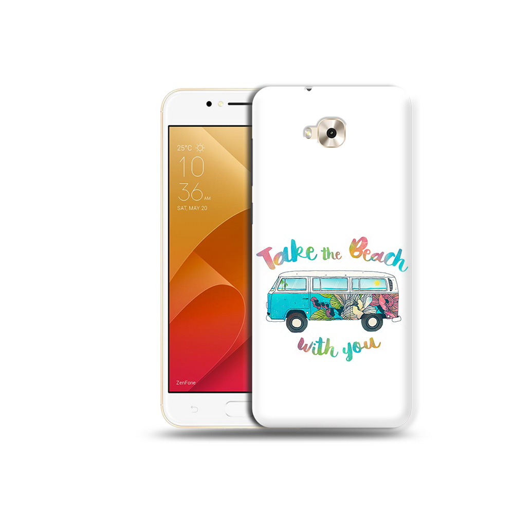 

Чехол MyPads Tocco для Asus ZenFone Live (ZB501KL) Хиппи автобус (PT109094.653.190), Tocco