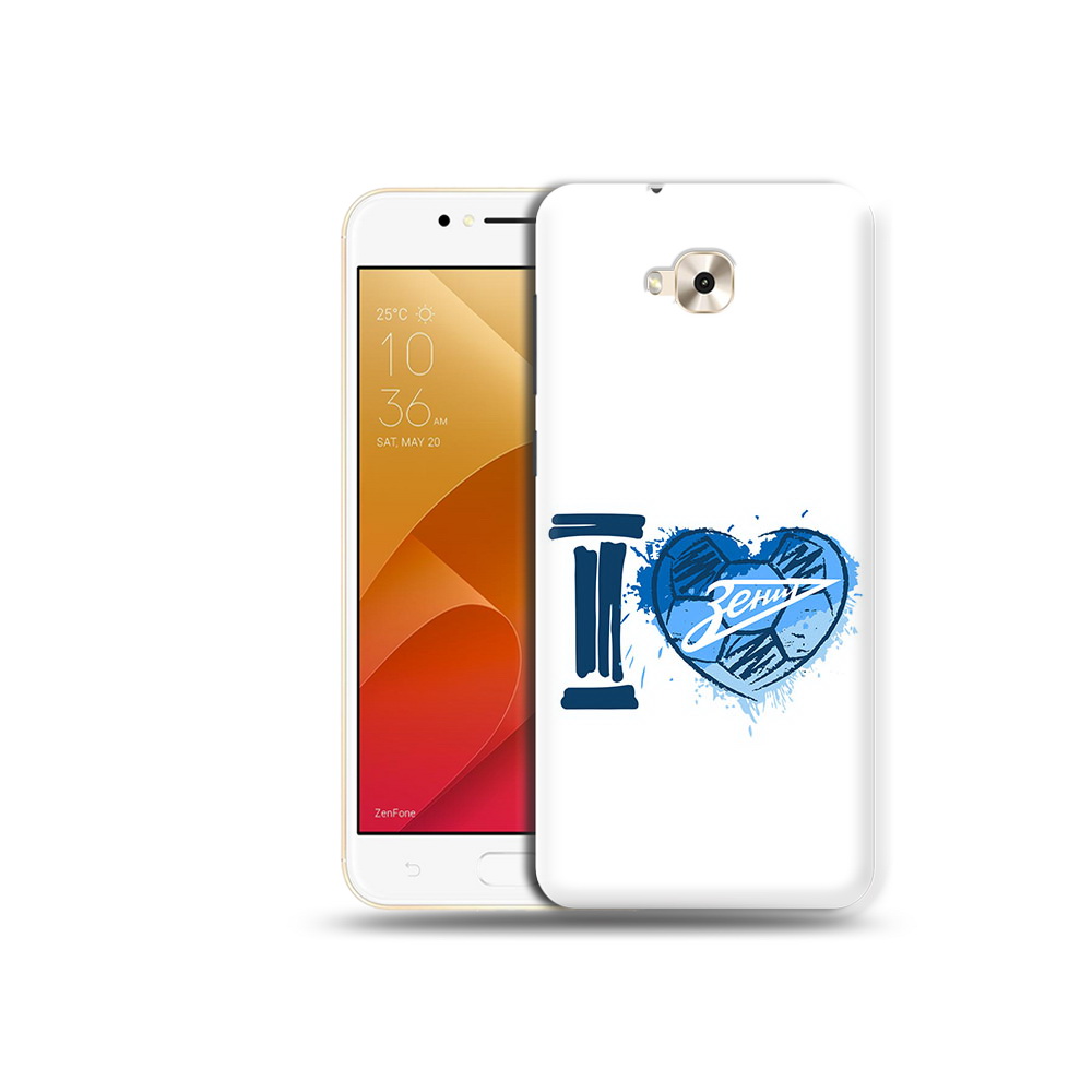 

Чехол MyPads Tocco для Asus ZenFone Live (ZB501KL) ФК я люблю зенит (PT109094.653.186), Tocco