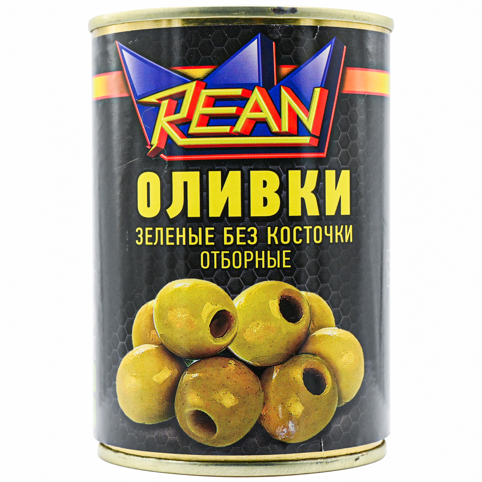 

Оливки Rean без косточки асейтунера энвасад 300 г