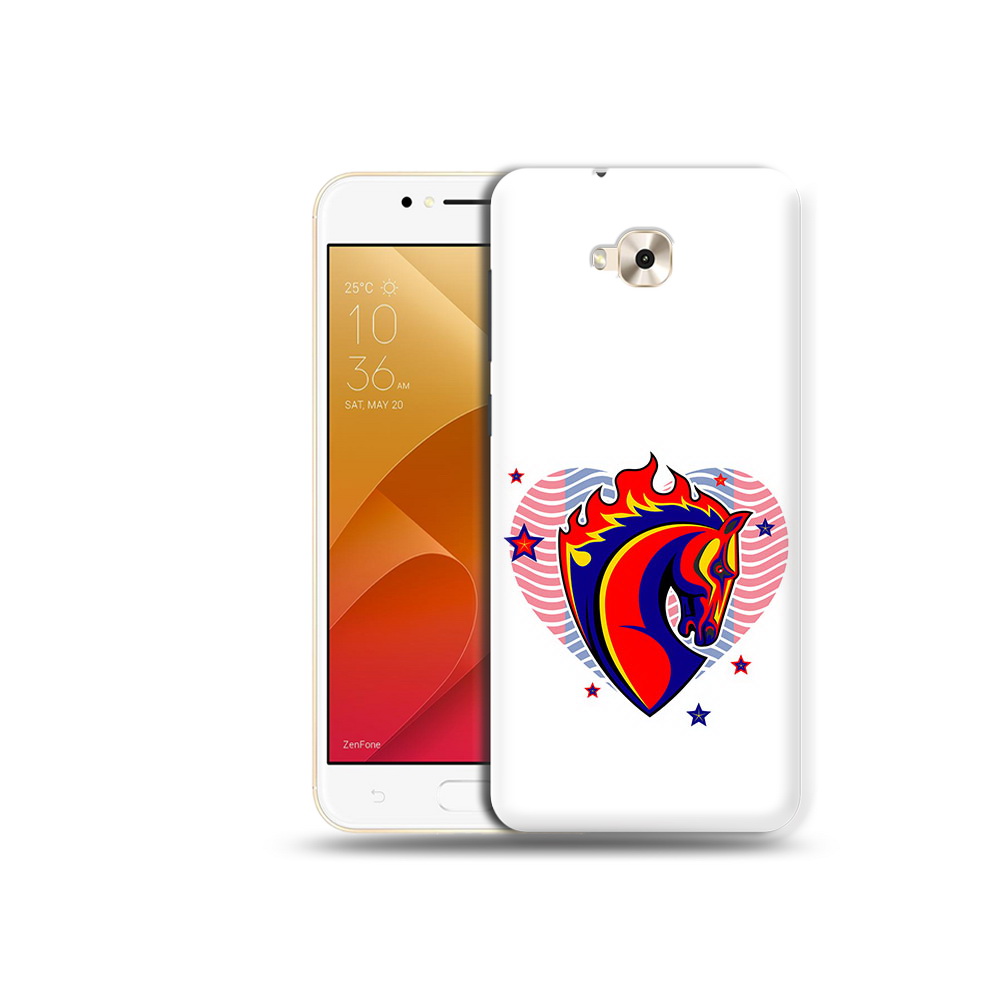 

Чехол MyPads Tocco для Asus ZenFone Live (ZB501KL) ФК ЦСЛ Лошадь (PT109094.653.180), Tocco