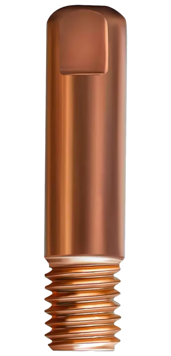 

Наконечник сварочный прямой E-CU М6 d1,2мм LED6510-12 (10 шт) ПТК, LED6510-12
