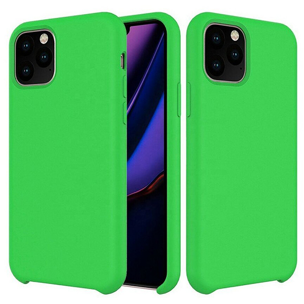 фото Чехол для iphone 11 pro silicon сase ws салатовый nobrand