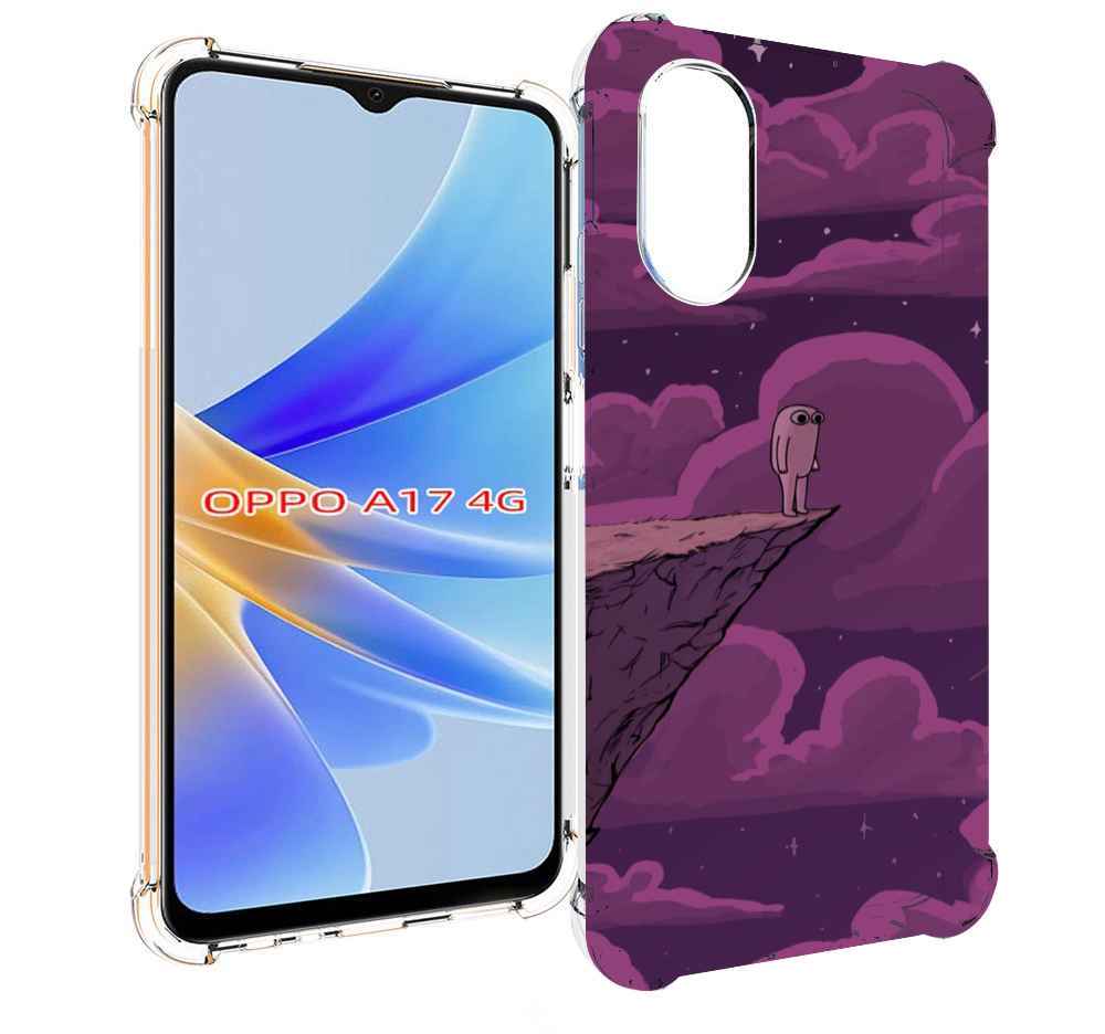 

Чехол MyPads розовая-фасолька для OPPO A17, Прозрачный, Tocco