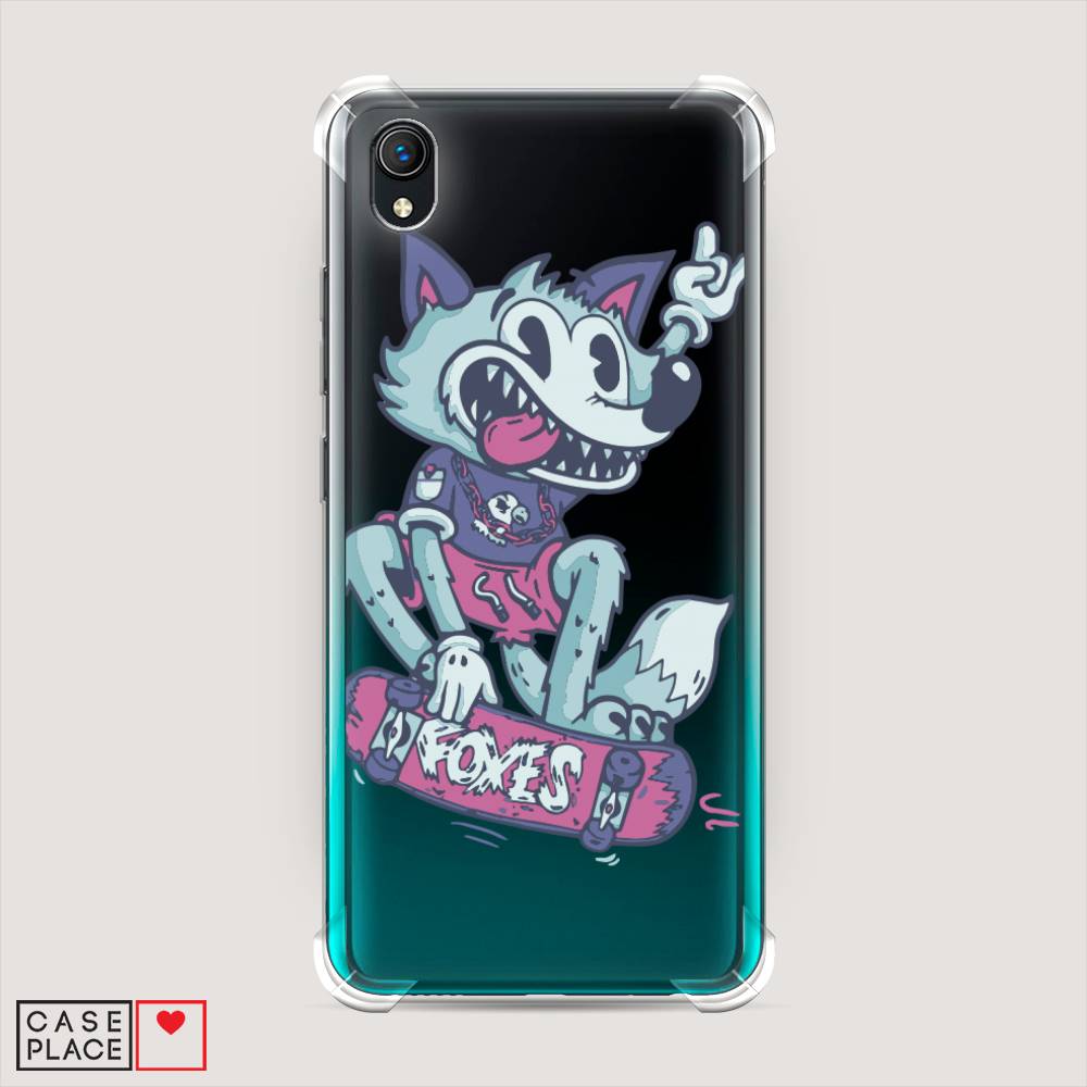 

Чехол Awog на Vivo Y91c/Y1s "Foxes", Разноцветный, 263251-1
