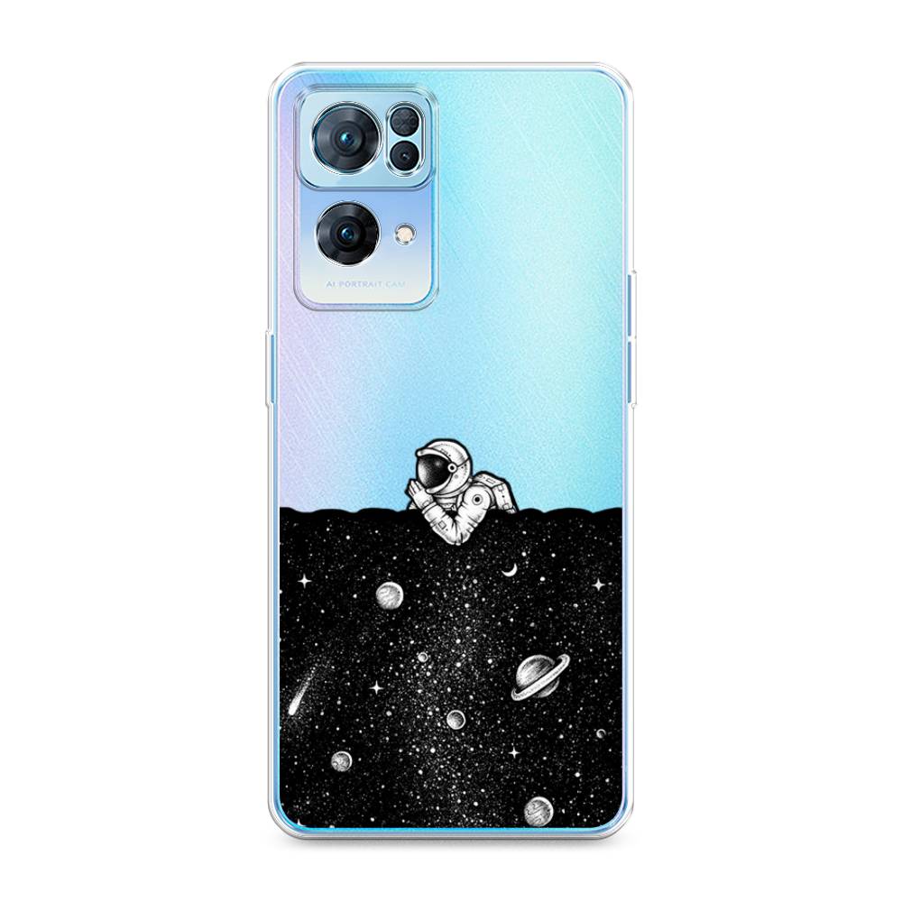 

Чехол Awog на Oppo Reno 7 Pro "Космический сон", Разноцветный, 258250-4