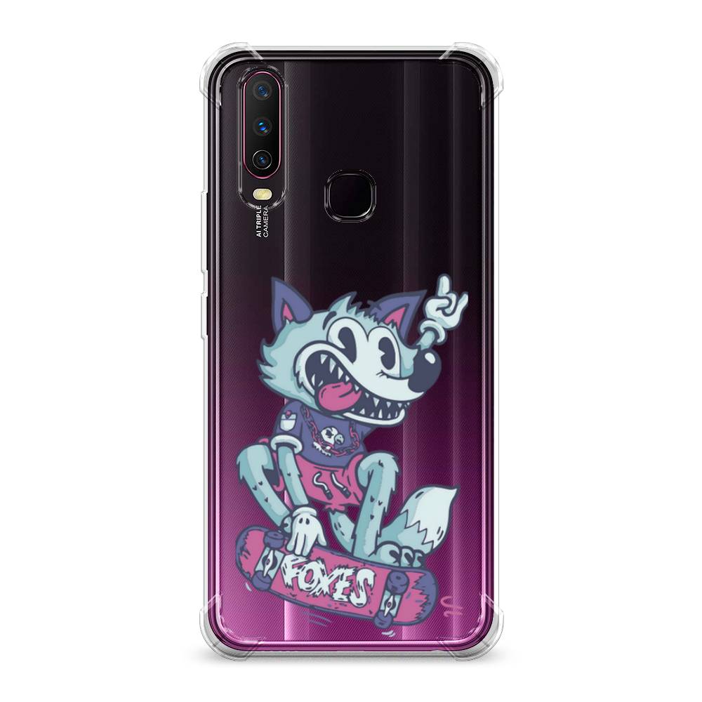 

Чехол Awog на Vivo Y17/Y12 "Foxes", Разноцветный, 261751-1