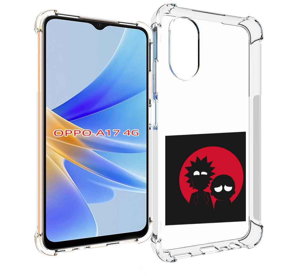 

Чехол MyPads рик и морти в тени для OPPO A17, Прозрачный, Tocco